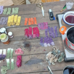 Textile Dyeing with Tease