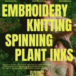 Textile & Craft Workshops in Bergen | Samm Lewis x Her Belle Tease